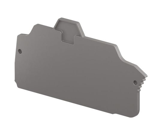 DINレール取付用端子アクセサリ エンドセクション 1袋（10個入）