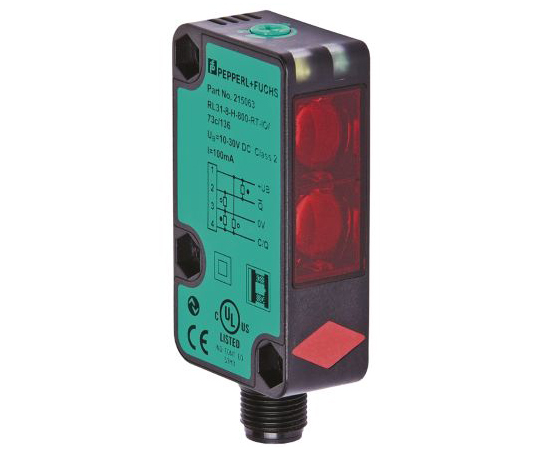 Pepperl　+　Fuchs 光電センサ ブロック形 IO-Link 検出範囲 25 m OBE25M-R200-S2EP-IO-V1 入数：1個