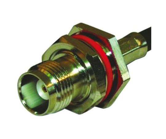 同軸コネクタ ストレート 50Ω Bulkhead Fitting