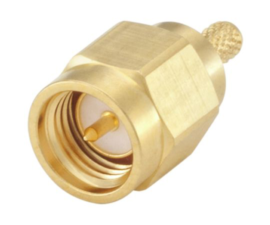 SMAプラグ　ケーブルマウント　プラグ　ストレート　圧着