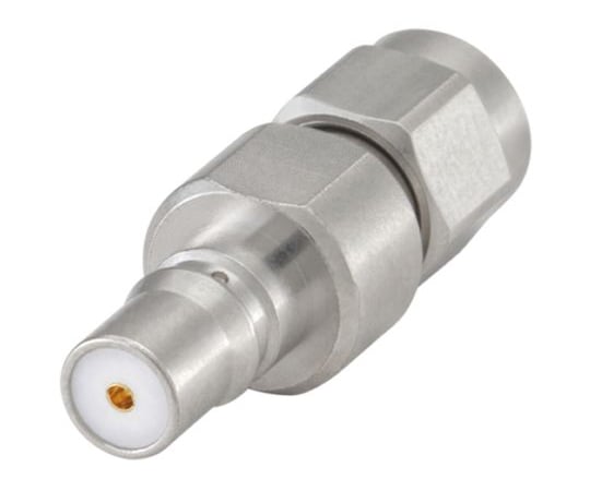 同軸 変換アダプタ ストレート QMA ジャック - SMA - プラグ