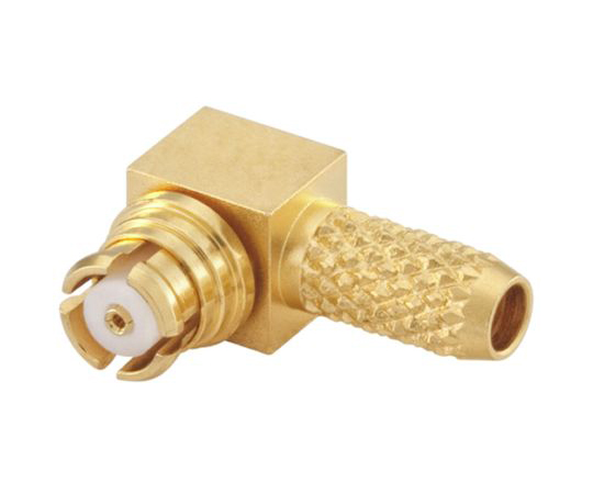 SMPコネクタ メス ライトアングル 50Ω