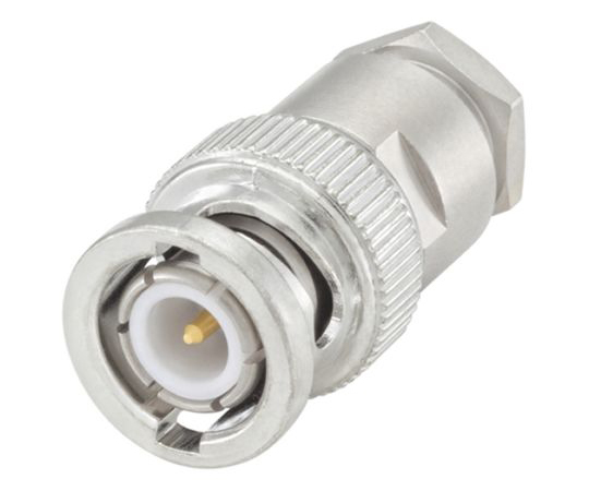 BNCコネクタ プラグ 50Ω ケーブルマウント クランプタイプ