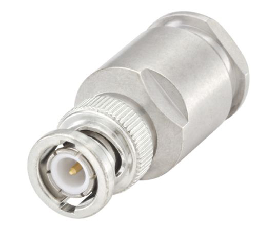 BNCコネクタ プラグ 50Ω ケーブルマウント クランプタイプ