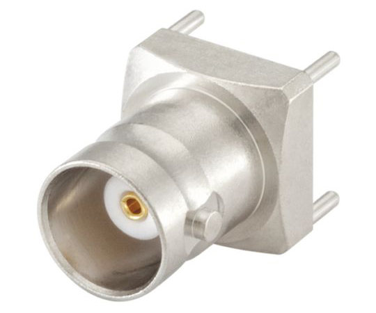 BNCコネクタ ジャック 50Ω 基板取付 スルーホール