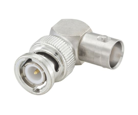 同軸 変換アダプタ ライトアングル BNC プラグ - BNC - ジャック