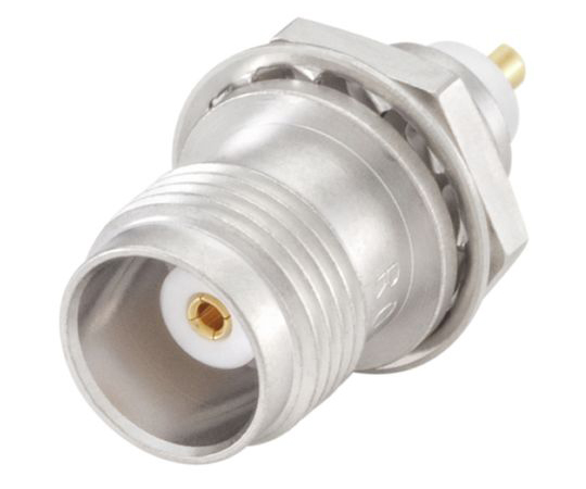同軸コネクタ ストレート 50Ω Bulkhead Fitting