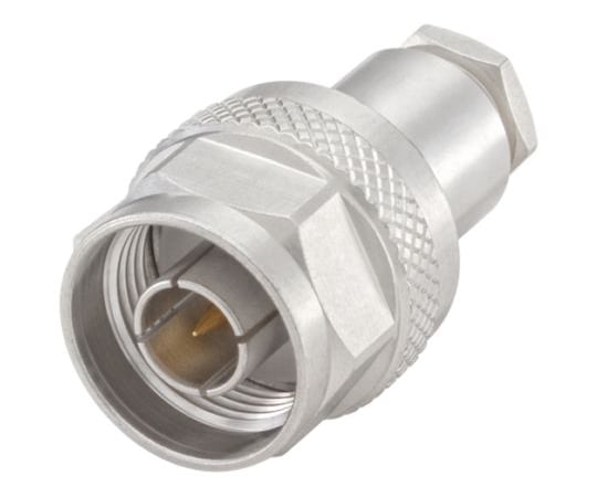 Nタイプコネクタ　オス　コンタクト部：金めっき　50Ω