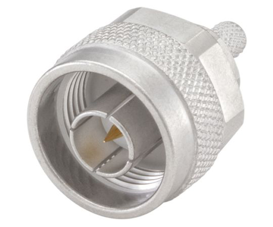 Nタイプコネクタ　オス　コンタクト部：金めっき　50Ω