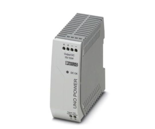 スイッチング電源　UNO　POWER　出力：3.7A　定格：55W　15V　dc/