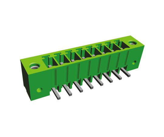 基板用端子台　Buchananシリーズ　3.5mmピッチ　1列　8極　緑