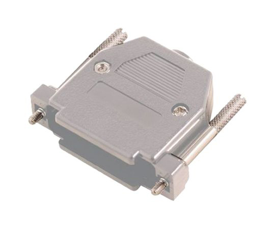 D-subコネクタ用バックシェル MHCCOV シリーズ ストレート 25 極 ABS グレー 1袋（5個入）