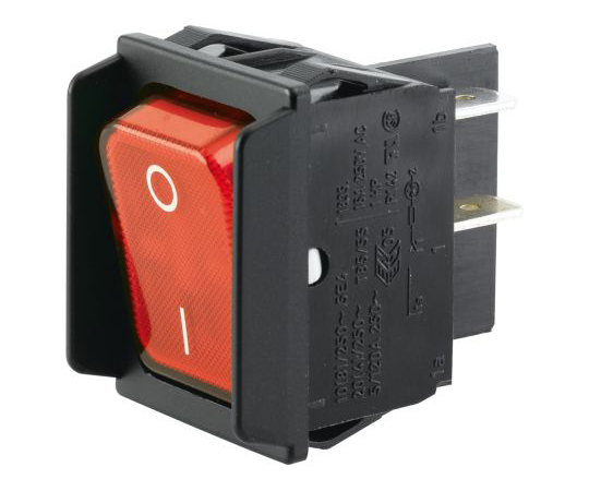 ロッカースイッチ 赤