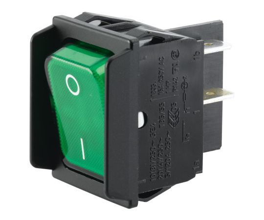 ロッカースイッチ 緑