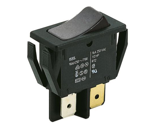 ロッカースイッチ 黒