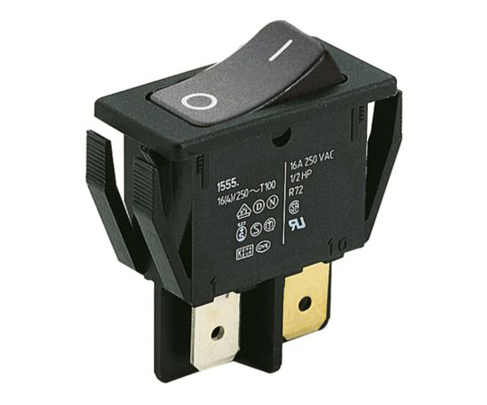 ロッカースイッチ 黒