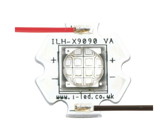 U9090 1 Powerstar シリーズ 390Nm 140 ° 紫外線 LED ILH-XU01-S380-SC211-WIR200.