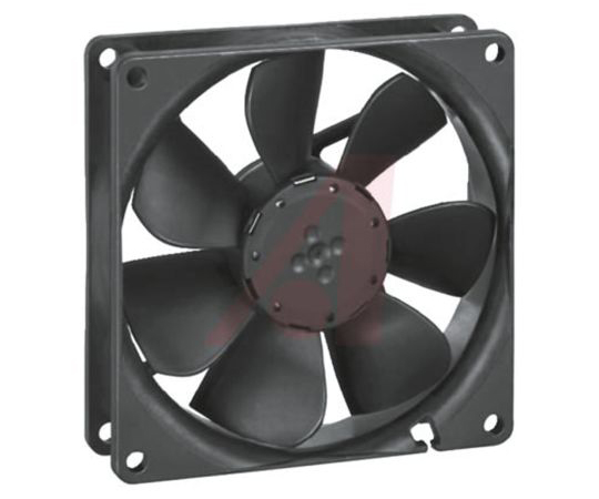 軸流ファン 電源電圧：24 V dc 92 x 92 x 25.4mm DC (3400Nシリーズ）