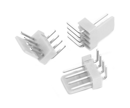 基板接続用ヘッダ WR-WTBシリーズ 4極 2.54mm 1列 ライトアングル 1袋（1000個入）