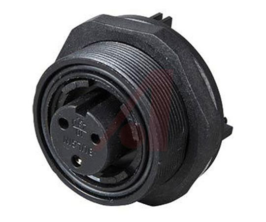 丸形コネクタ　Standard　Buccaneerシリーズ　接触コンタクト：メス　3極　メス