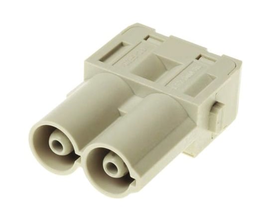 電源コネクタモジュール Han-Modular シリーズ オス 2極 70A 1 kV 1袋（2個入）