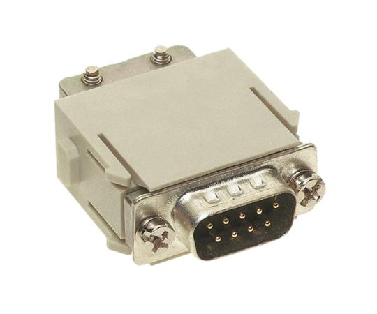 ヘビーデューティコネクタ Han-Modular シリーズ オス 9極 5A 50 V