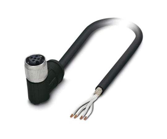 ケーブル ・ コネクタ M12 4ピン メス