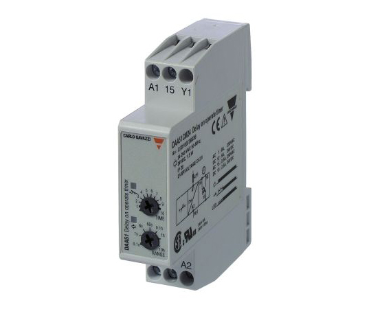 遅延リレー オンディレー シングル動作 24 → 240 V ac、24 V dc DINレール