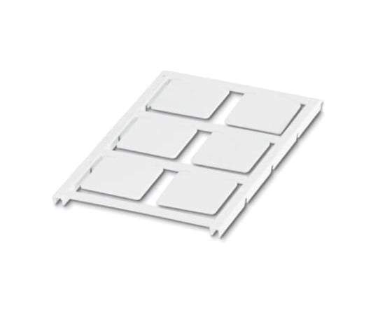 宛名 シール 6枚入り 白 27mm x 27mm