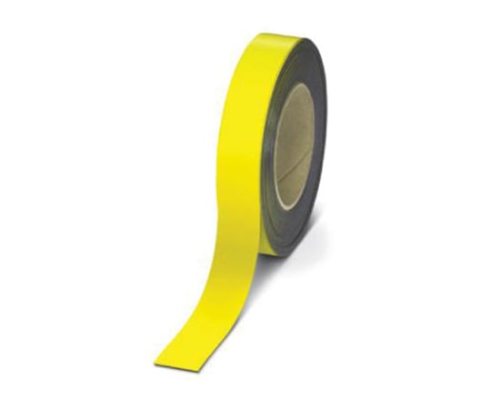 マグネットラベル 1枚入り 黄 15m x 30mm