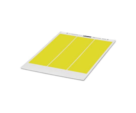 宛名 シール 405枚入り 黄 6mm x 16mm