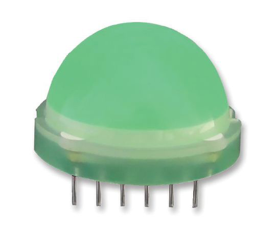 可視光LED BIG LAMP シリーズLED色： 緑 スルーホール実装 6 → 8 V 1袋（22個入）