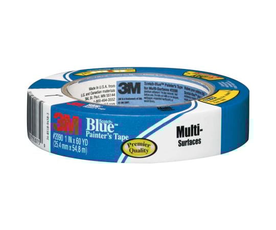 マスキングテープ　紙　幅：19mm　長さ：55m　青