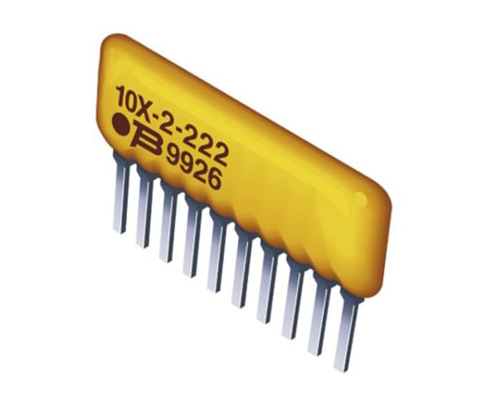 4611X SIL Resistor Network Array 10K 1袋（100個入）