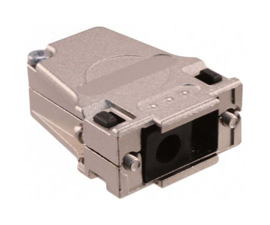 D-subコネクタ用バックシェル サイドエントリ 9 極 メタル