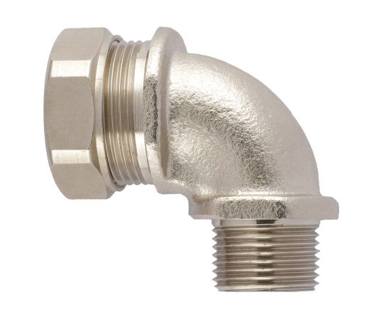 コンジット 90° エルボー 真鍮 FSUシリーズ用 1袋（10個入）