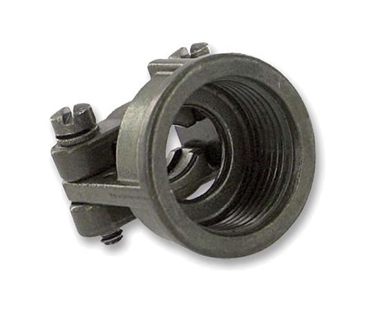 Amphenol 97 Series, Size 16, 16S Straight Cable Clamp, For Use With Jacketed Cable, Wires Protected by Tubing 97-3057-1008