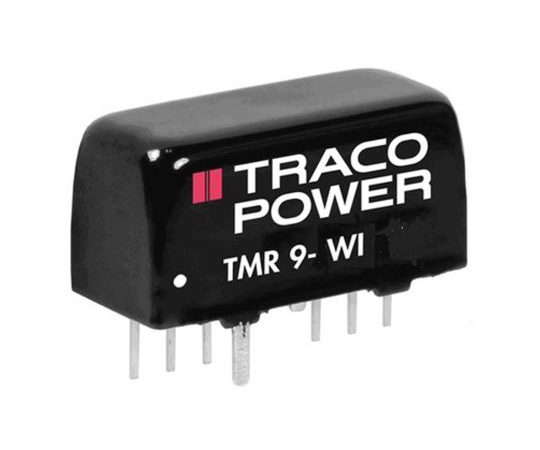 TRACOPOWER TMR 9 WI Isolated DC-DC Converter Through Hole, Voltage in 9 → 36 V dc, Voltage out 9V dc TMR 9-2419WI