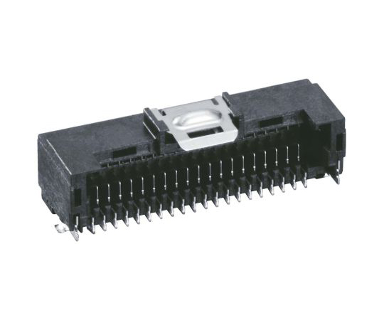 Hirose DF50 50, 50 Way, 2 Row, Right Angle PCB Header DF50-50DP-1H(51)
