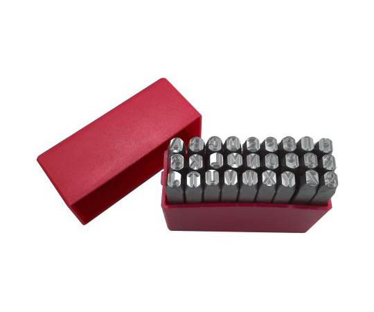 文字刻印パンチセット 4mm x 27個