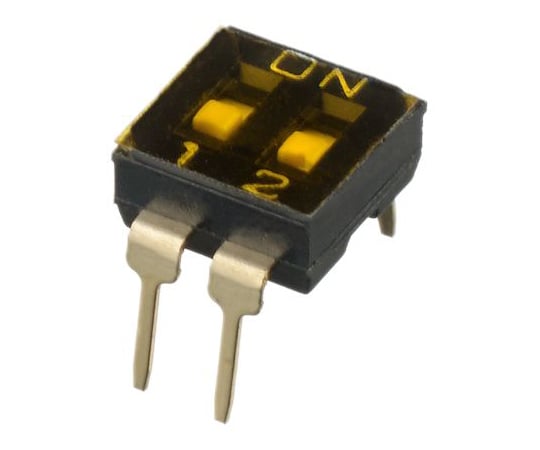 ディップスイッチ 埋込型アクチュエータスライド SPST 1セット（76個入）