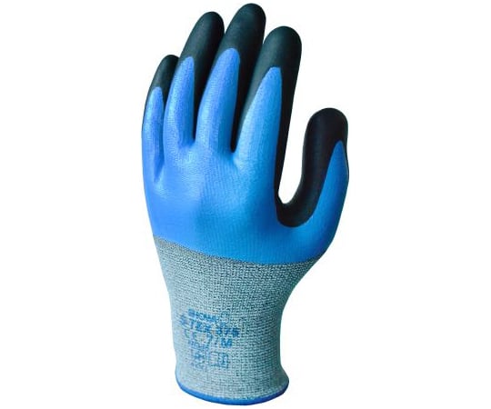 Showa ポリエステル手袋 耐切創性 青