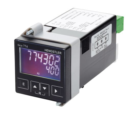 電子カウンタ LCD 60kHz 6 パネル取り付け TICO 774シリーズ