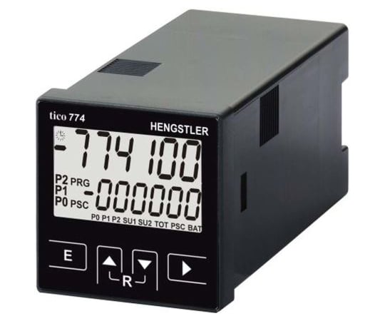 電子カウンタ LCD 60kHz 6 パネル取り付け TICO 774シリーズ RS0774542