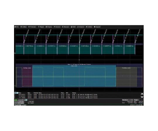 オシロスコープ用ソフトウェア NRZバスデコードソフトウェア HDO4000シリーズ用