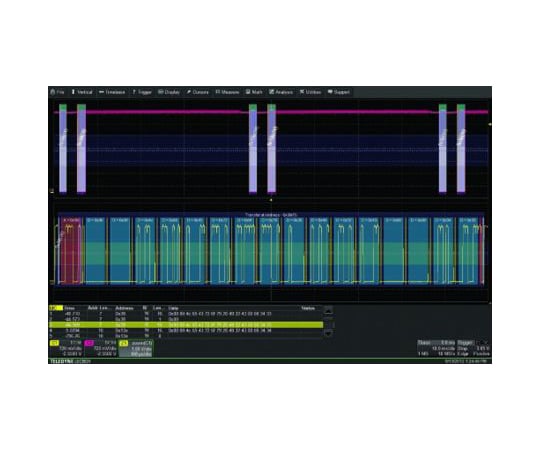 オシロスコープ用ソフトウェア CAN、LIN、FlexRayパッケージ HDO4000シリーズ用