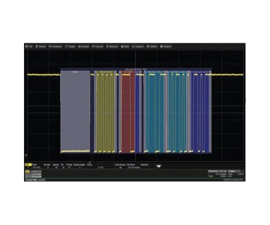 オシロスコープ用ソフトウェア LINバストリガ / デコードソフトウェア