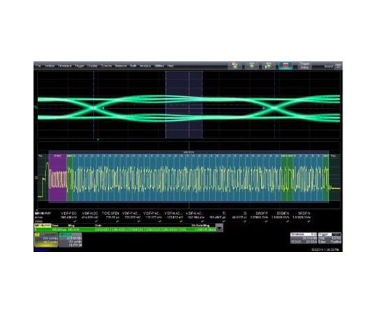 オシロスコープ用ソフトウェア D-PHYバスデコードオプションソフトウェア