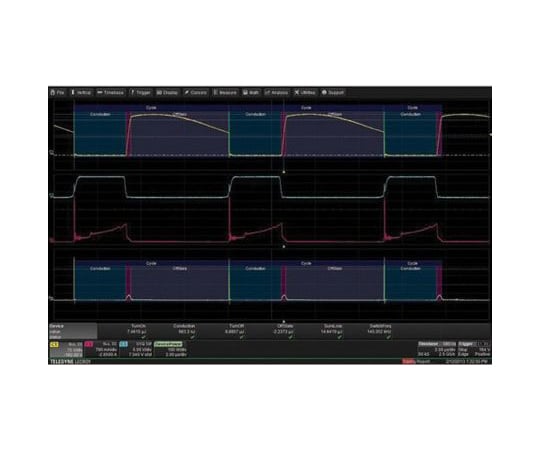 オシロスコープ用ソフトウェア 電力解析ソフトウェア HDO4000シリーズ用 電力解析