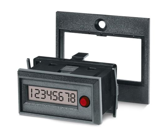 カウンタ LCD 10kHz 8 パネル取り付け 7110シリーズ